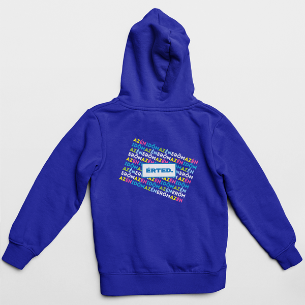 AOSZ - Unisex cipzáras pulóver - Az én időm, az én erőm