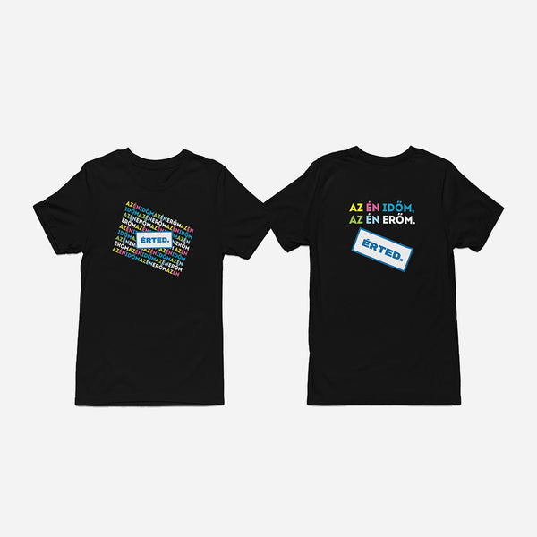 AOSZ - Unisex környakú póló - Az én időm, az én erőm