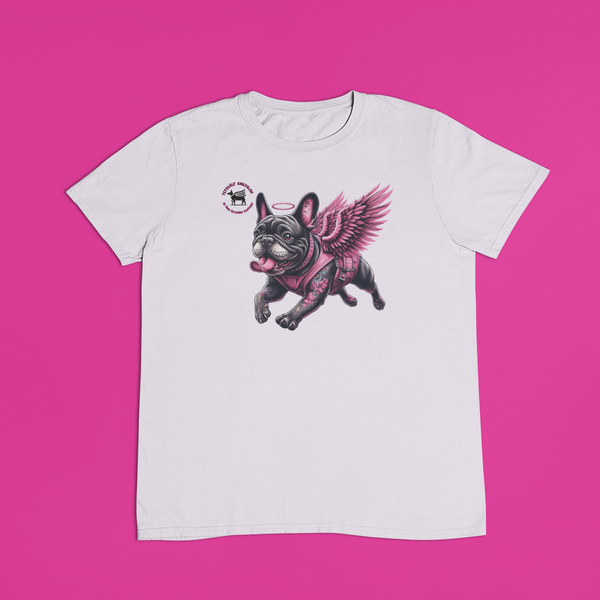 Tetovált Angyalok - Környakú póló- Francia bulldog