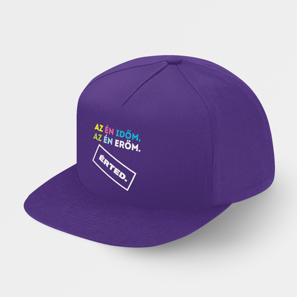 AOSZ - Hímzett baseball sapka - Az én időm, az én erőm